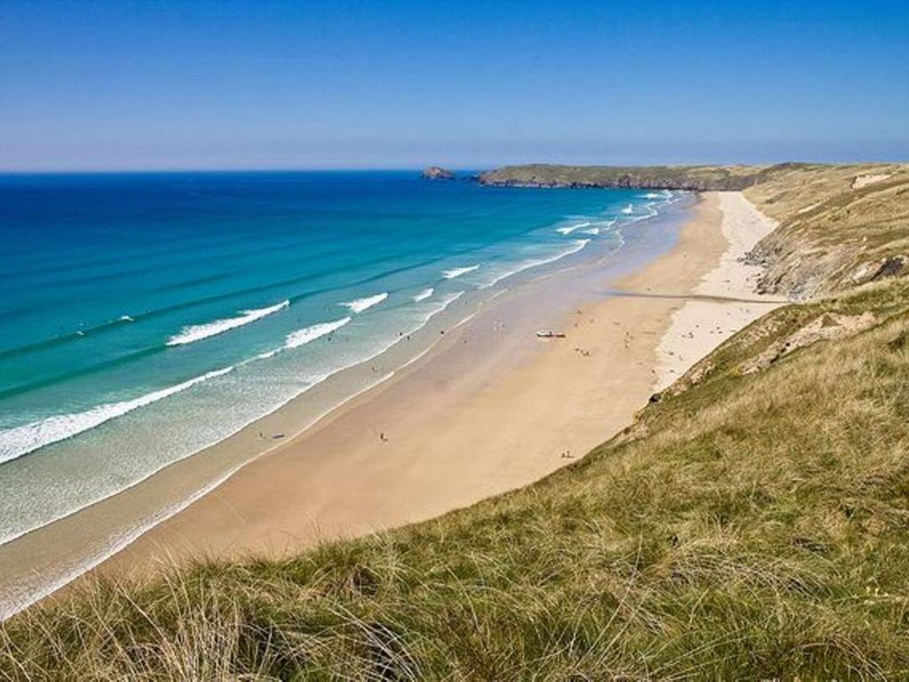 Surf'S Up In Perranporth, Cornwall Coastal Holidays Apartment Bagian luar foto